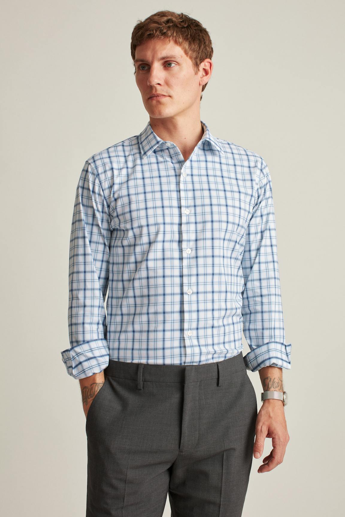Tech Button Down Shirt Bonobos Featured