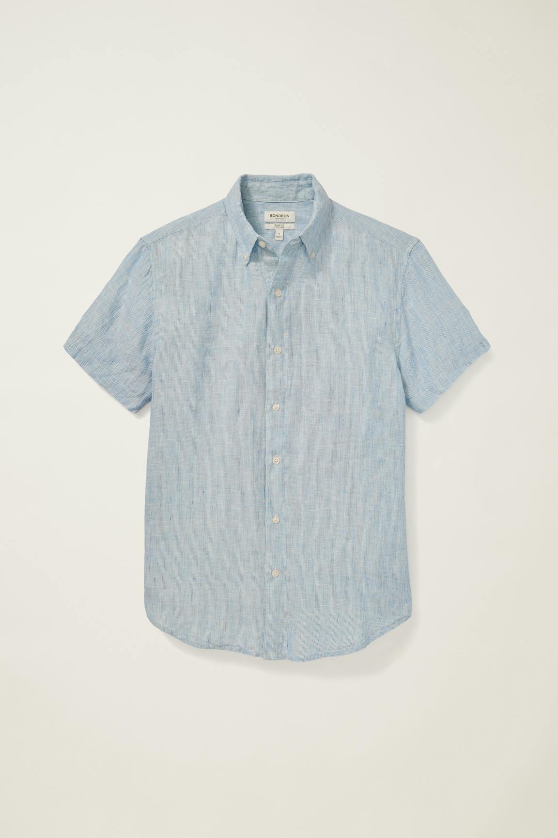 Riviera Linen Short Sleeve Shirt Bonobos Trending