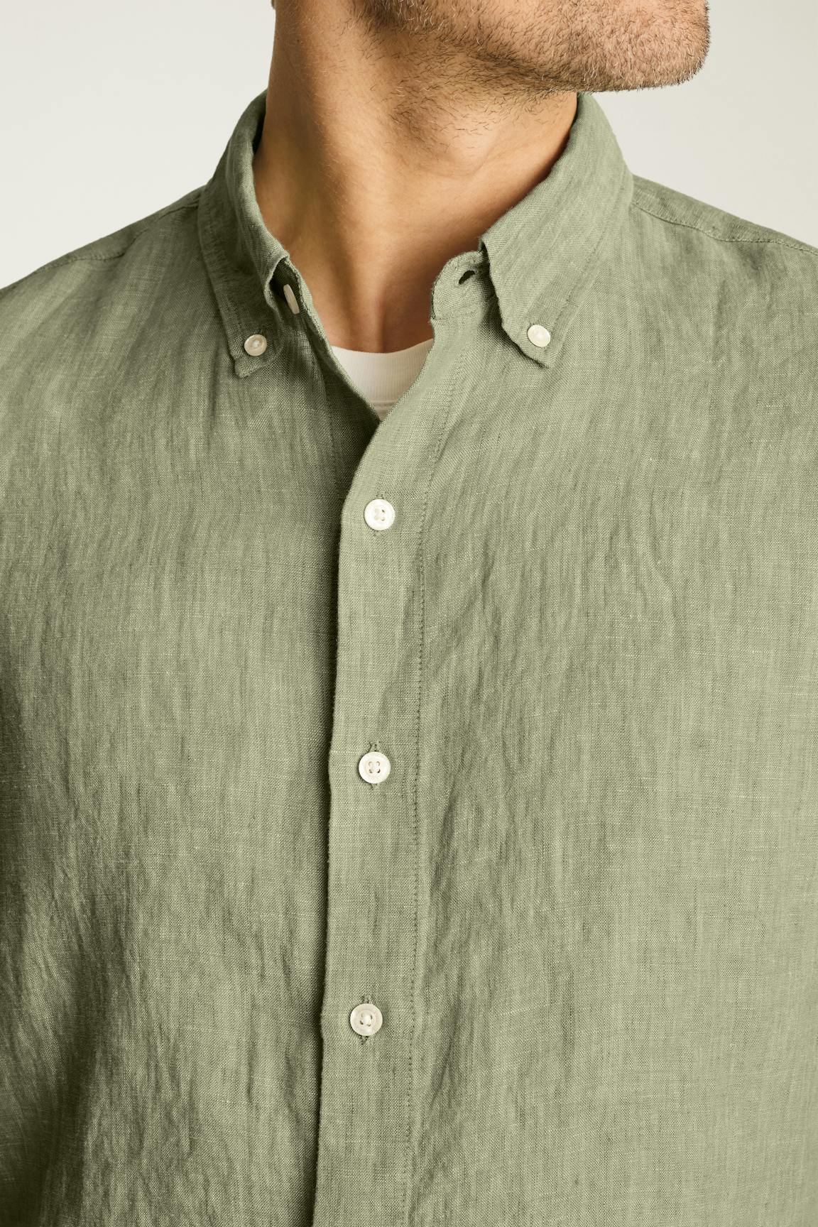 Riviera Linen Short Sleeve Shirt Bonobos Premium
