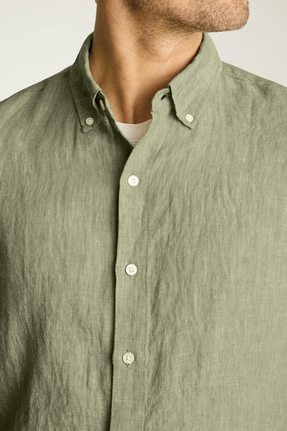 Riviera Linen Short Sleeve Shirt Bonobos Premium