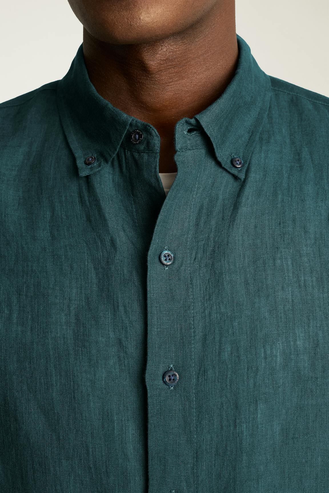 Riviera Linen Short Sleeve Shirt Bonobos Popular