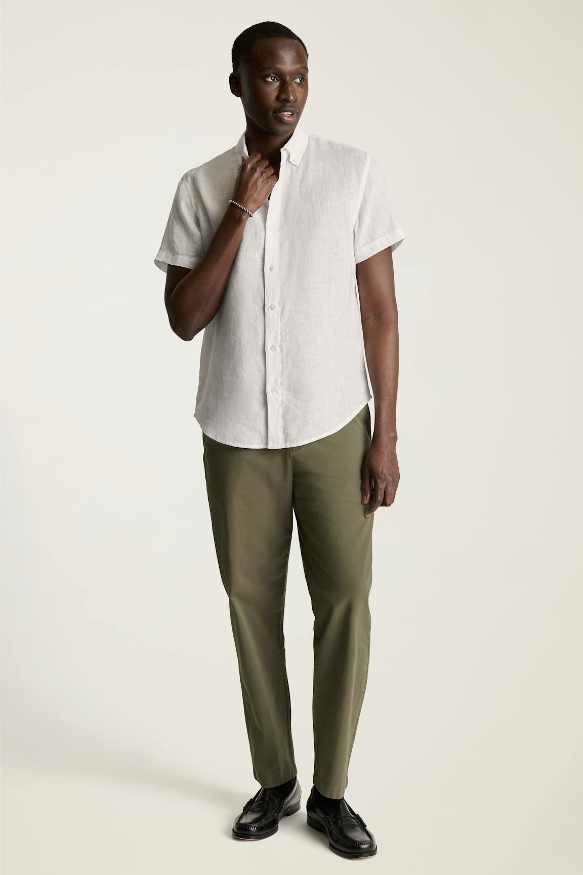 Riviera Linen Short Sleeve Shirt Bonobos Top Pick