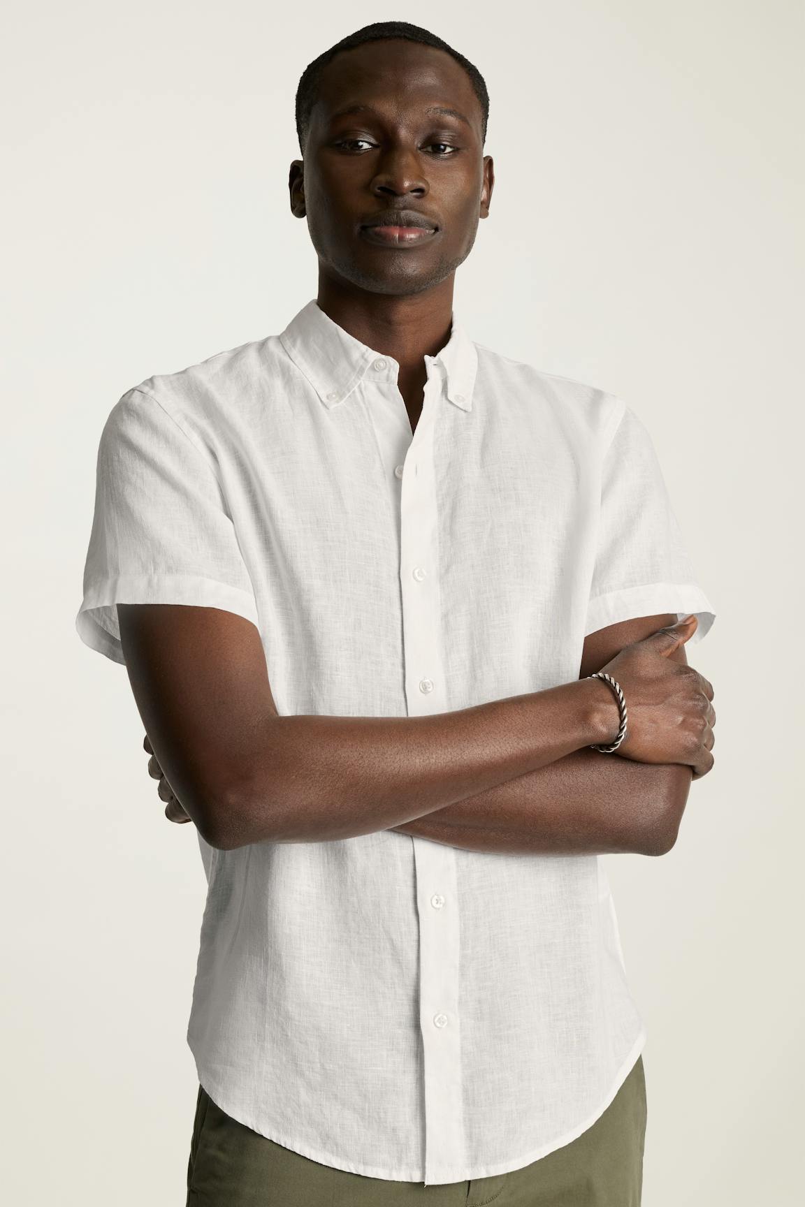 Riviera Linen Short Sleeve Shirt Bonobos Top Pick