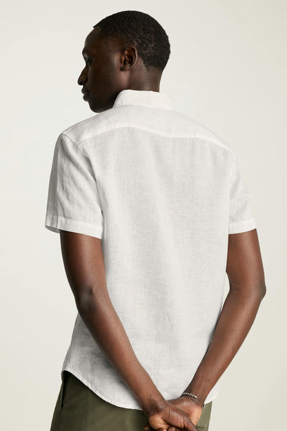 Riviera Linen Short Sleeve Shirt Bonobos Top Pick