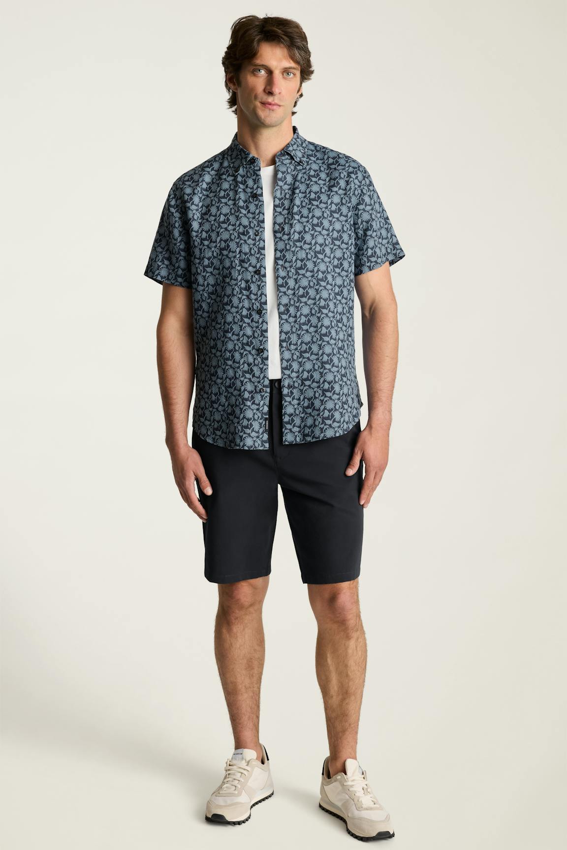 Riviera Linen Short Sleeve Shirt Bonobos Featured