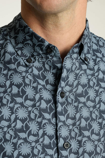 Riviera Linen Short Sleeve Shirt Bonobos Featured
