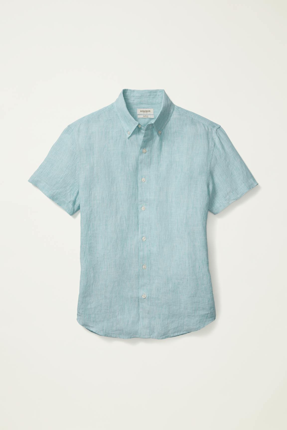 Riviera Linen Short Sleeve Shirt Bonobos Trending