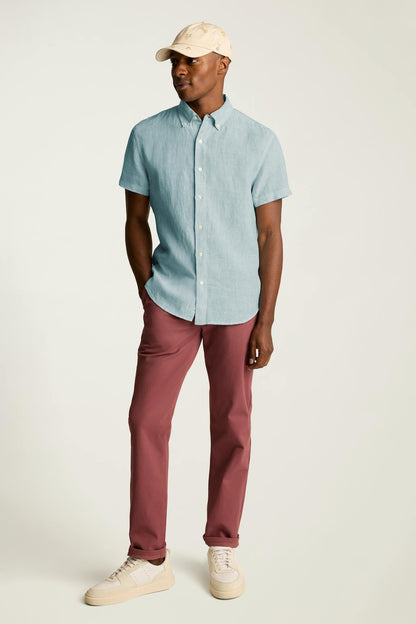Riviera Linen Short Sleeve Shirt Bonobos Trending