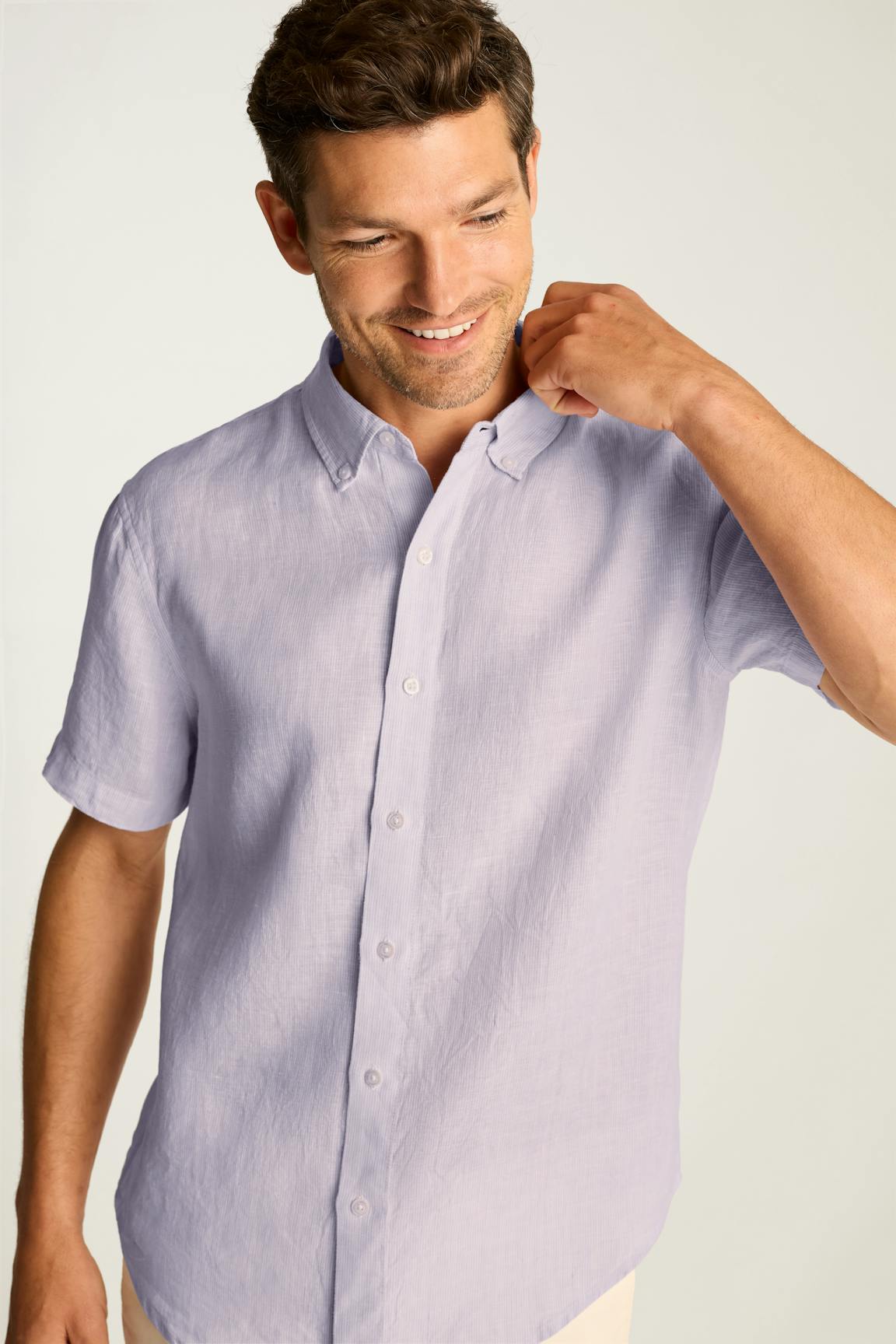 Riviera Linen Short Sleeve Shirt Bonobos Top Pick