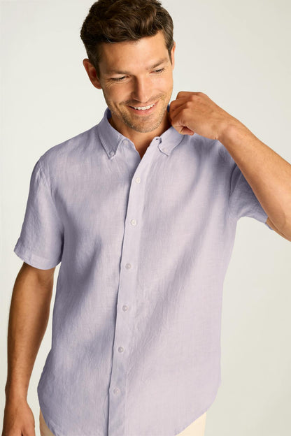 Riviera Linen Short Sleeve Shirt Bonobos Top Pick