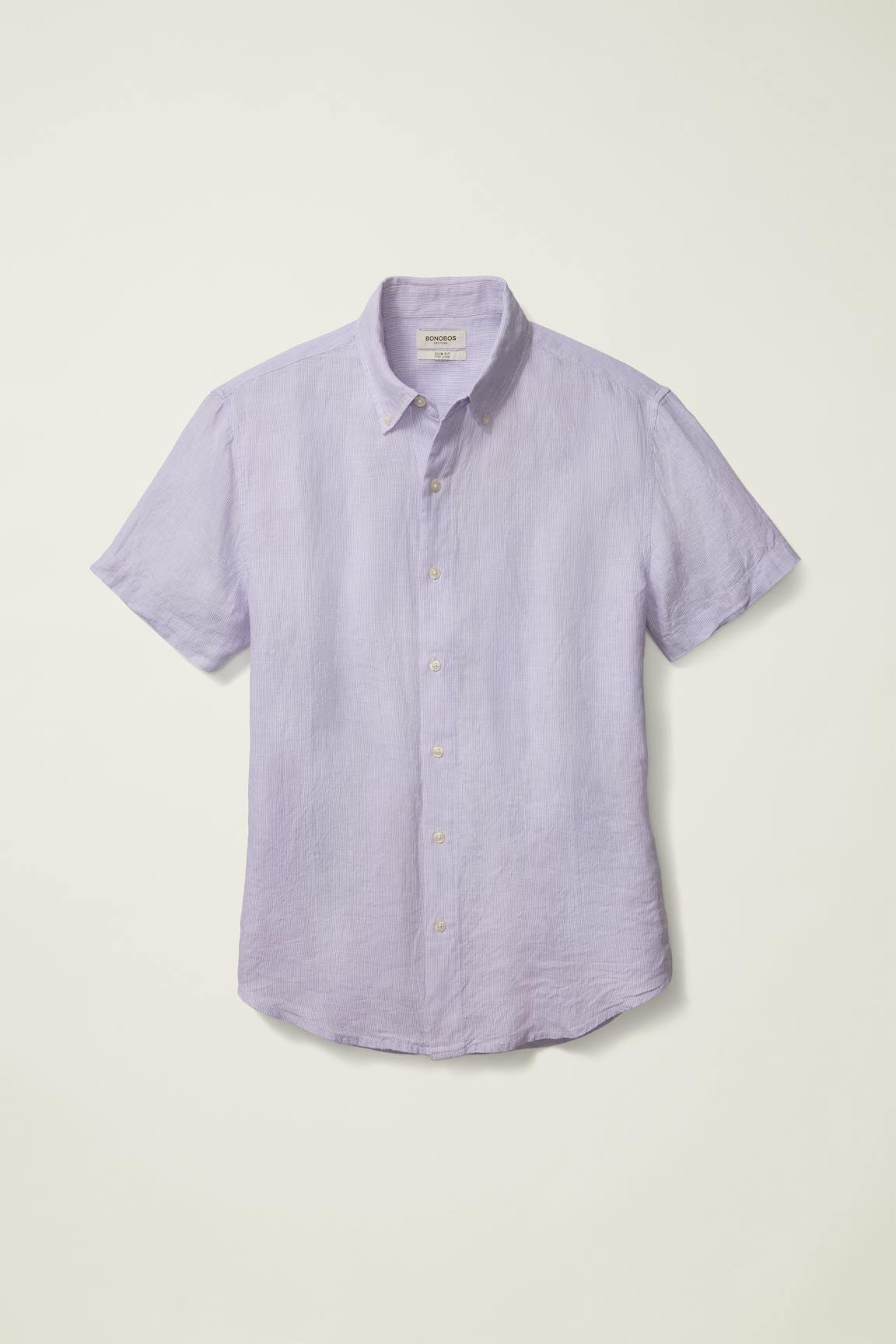 Riviera Linen Short Sleeve Shirt Bonobos Top Pick