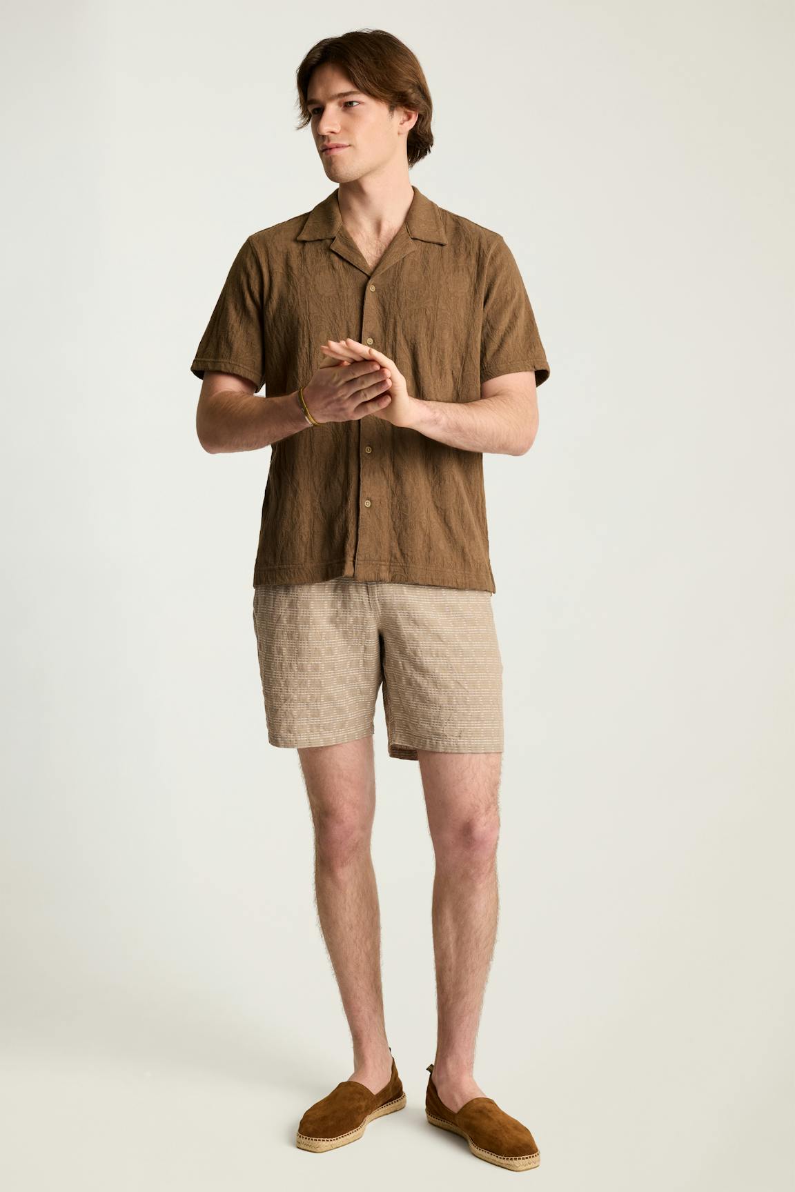 Resort Jacquard Cabana Shirt Bonobos New