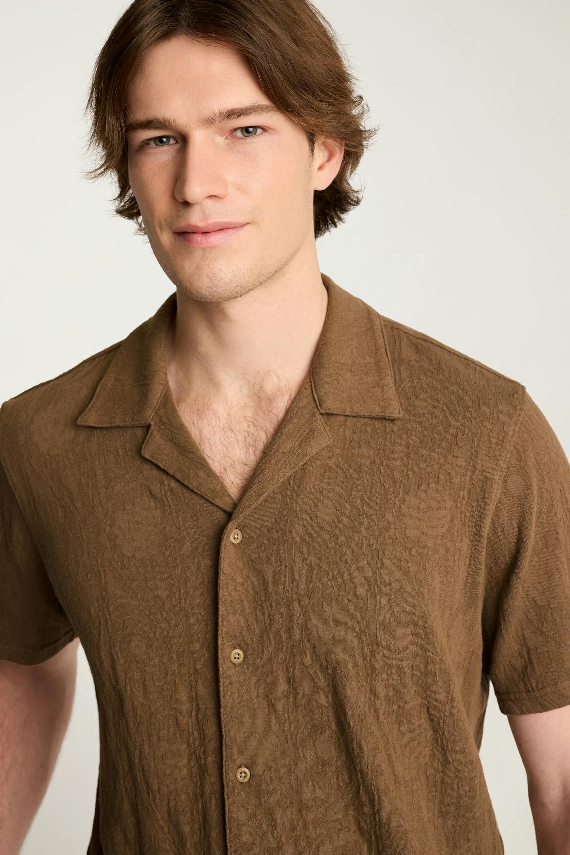 Resort Jacquard Cabana Shirt Bonobos New