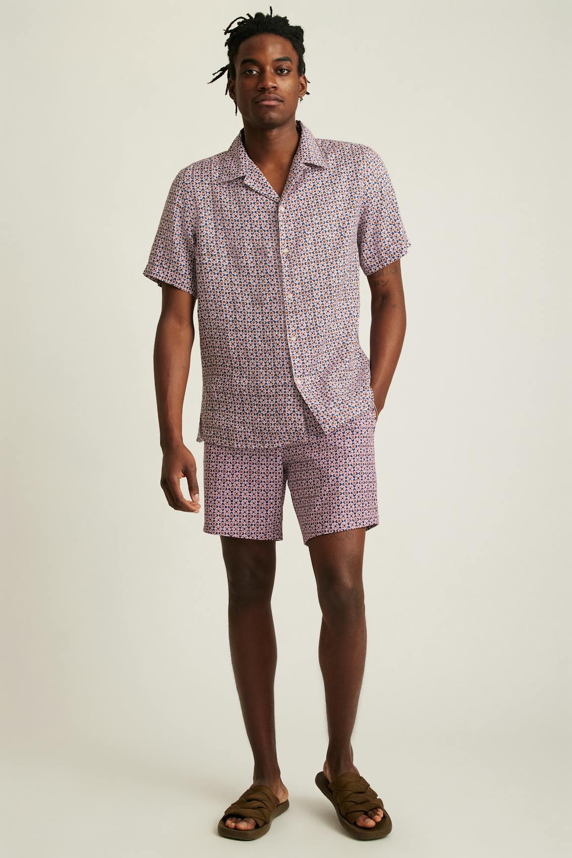 Linen Riviera Cabana Shirt Bonobos Popular