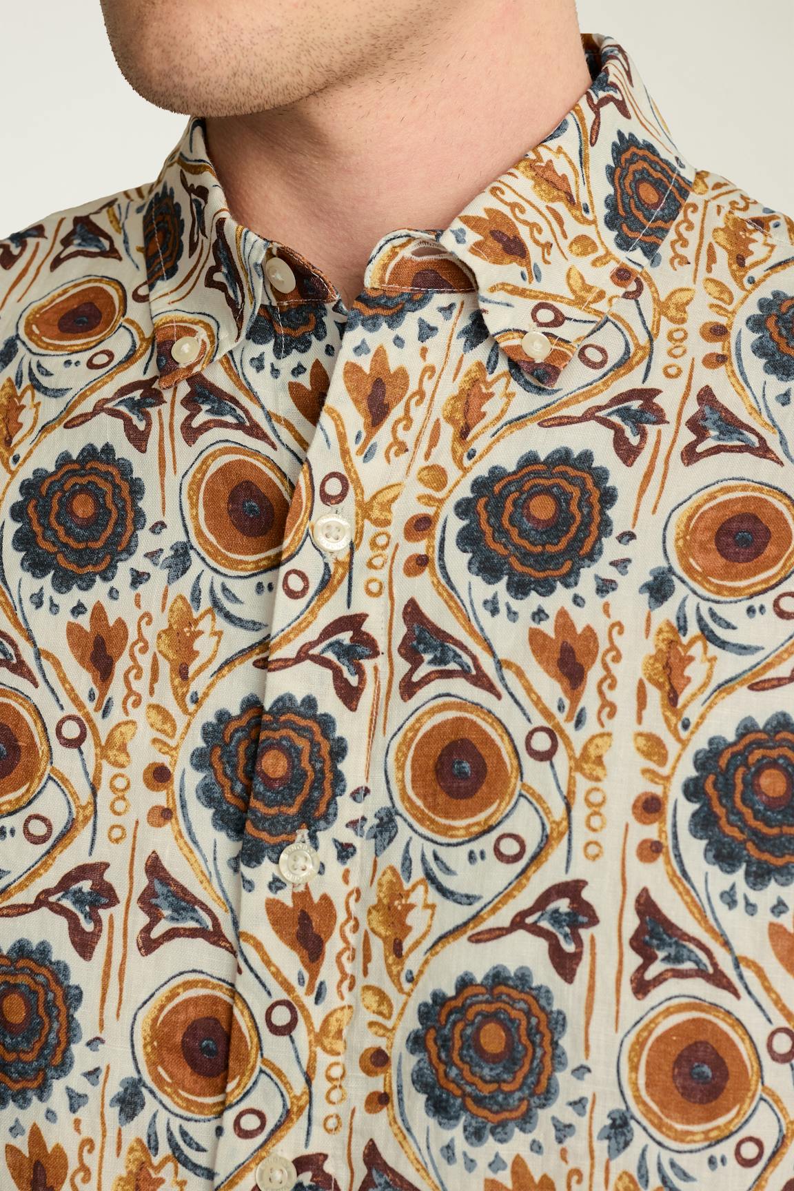 Riviera Linen Short Sleeve Shirt Bonobos Best Seller