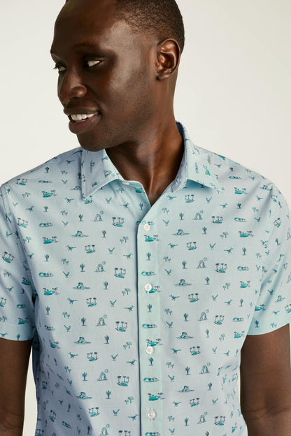 Riviera Short Sleeve Shirt Bonobos New