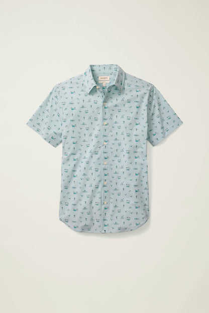 Riviera Short Sleeve Shirt Bonobos New