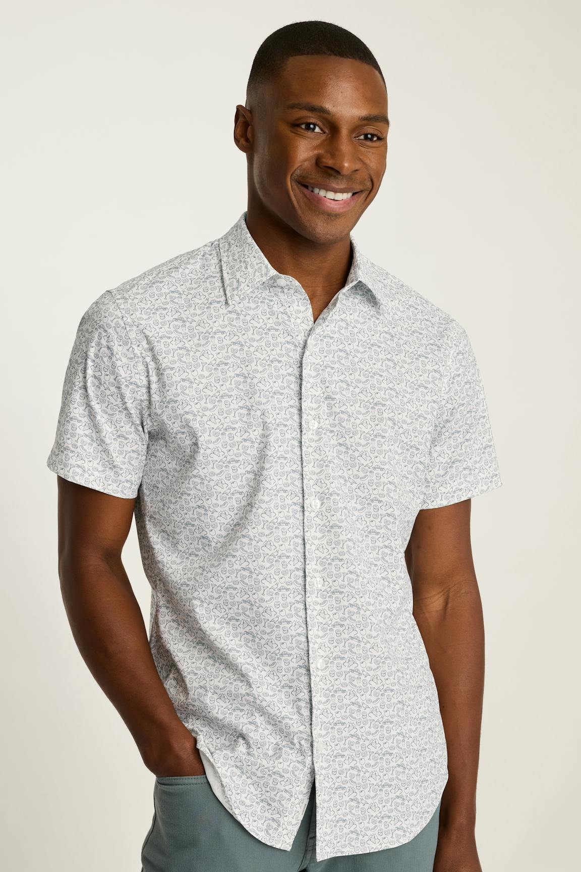 Tech Short Sleeve Shirt Bonobos Premium