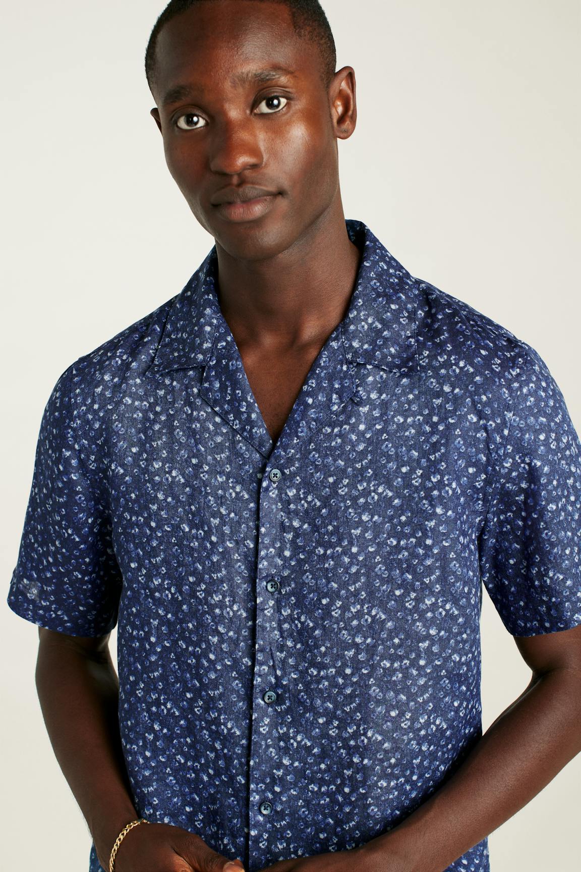 Linen Riviera Cabana Shirt Bonobos Featured