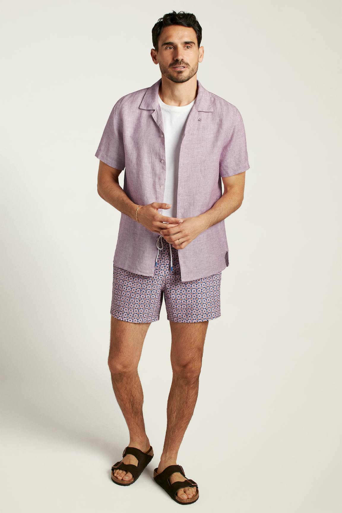 Linen Riviera Cabana Shirt Bonobos Popular