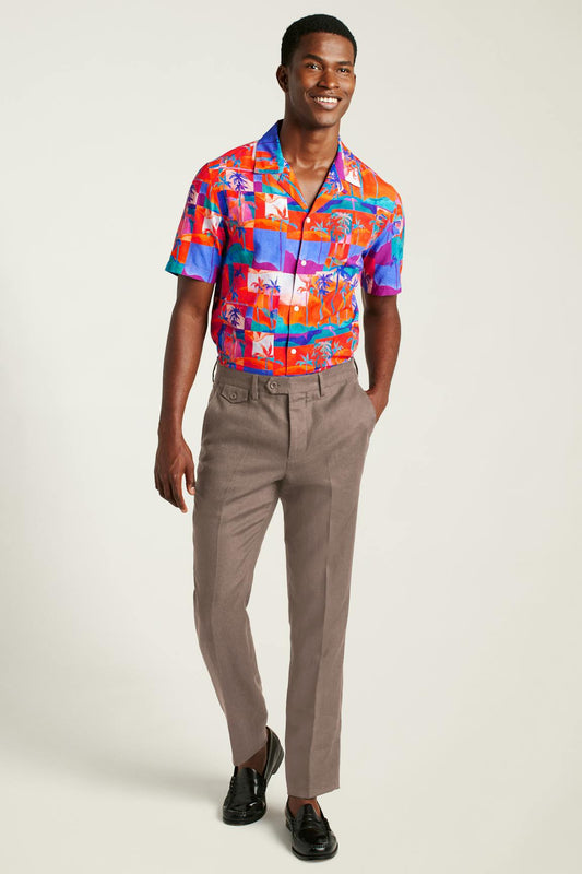 Riviera Cabana Shirt Bonobos Trending