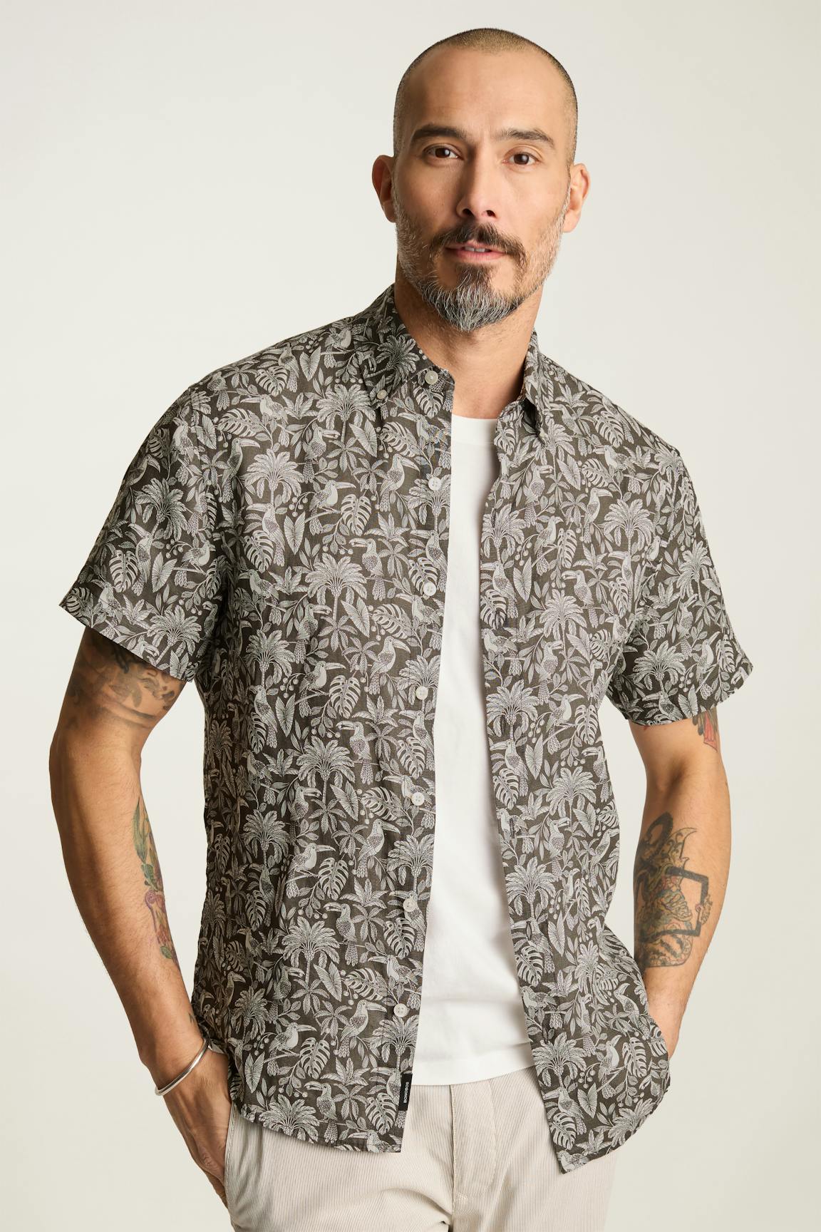 Riviera Linen Short Sleeve Shirt Bonobos Trending
