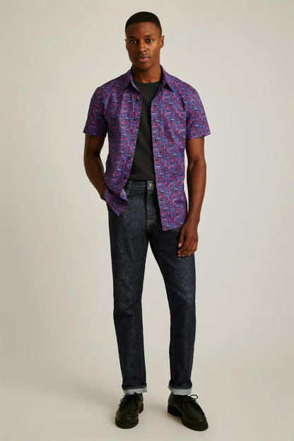 Riviera Short Sleeve Shirt Bonobos Popular