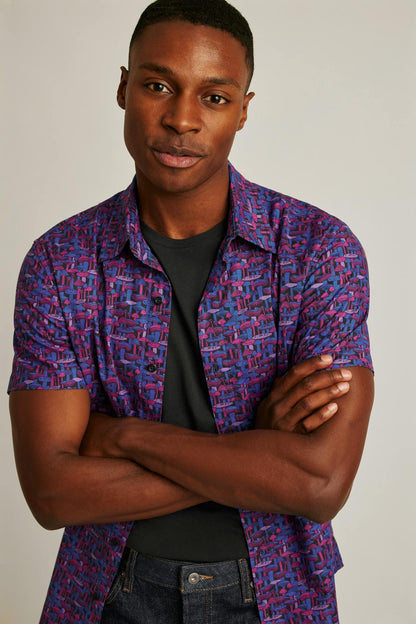 Riviera Short Sleeve Shirt Bonobos Popular
