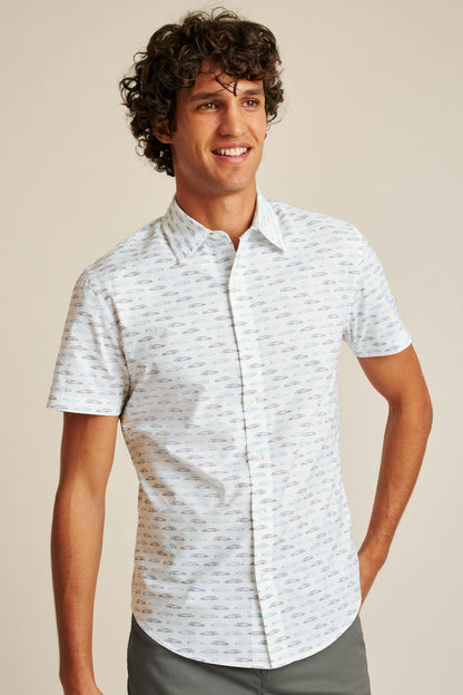 Riviera Short Sleeve Shirt Bonobos Popular