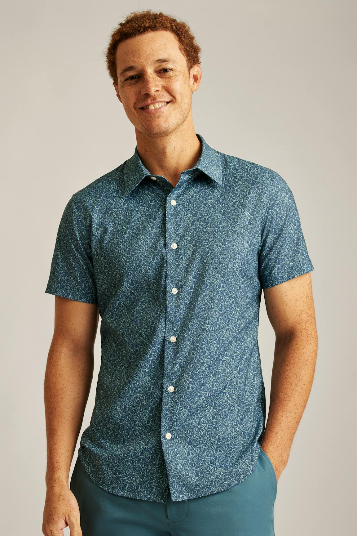 Tech Short Sleeve Shirt Bonobos Featured