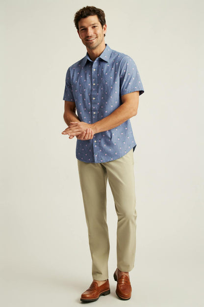 Riviera Short Sleeve Shirt Bonobos Popular