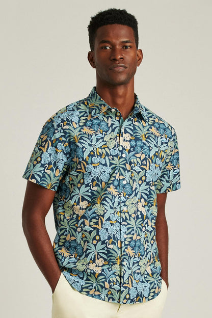 Riviera Short Sleeve Shirt Bonobos New