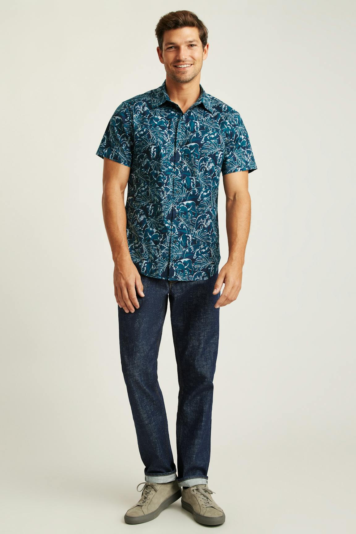 Riviera Short Sleeve Shirt Bonobos Popular
