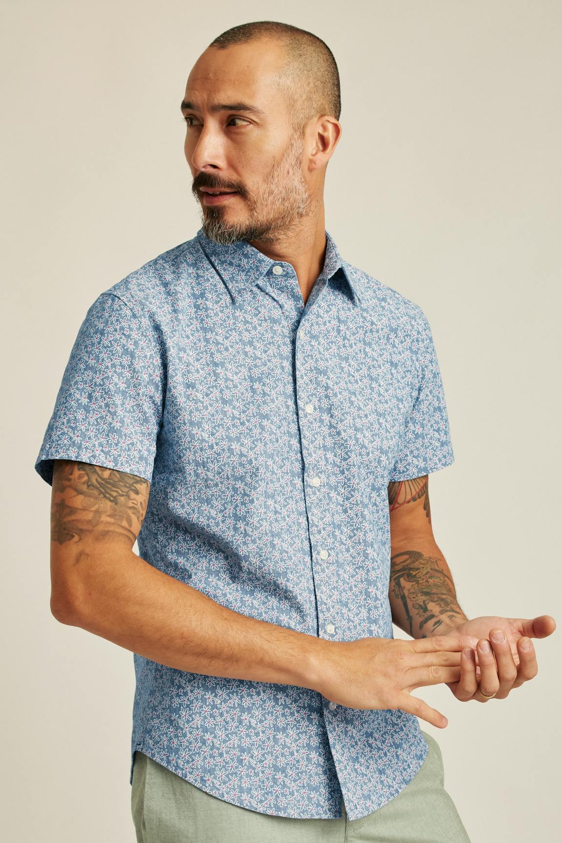 Riviera Short Sleeve Shirt Bonobos New