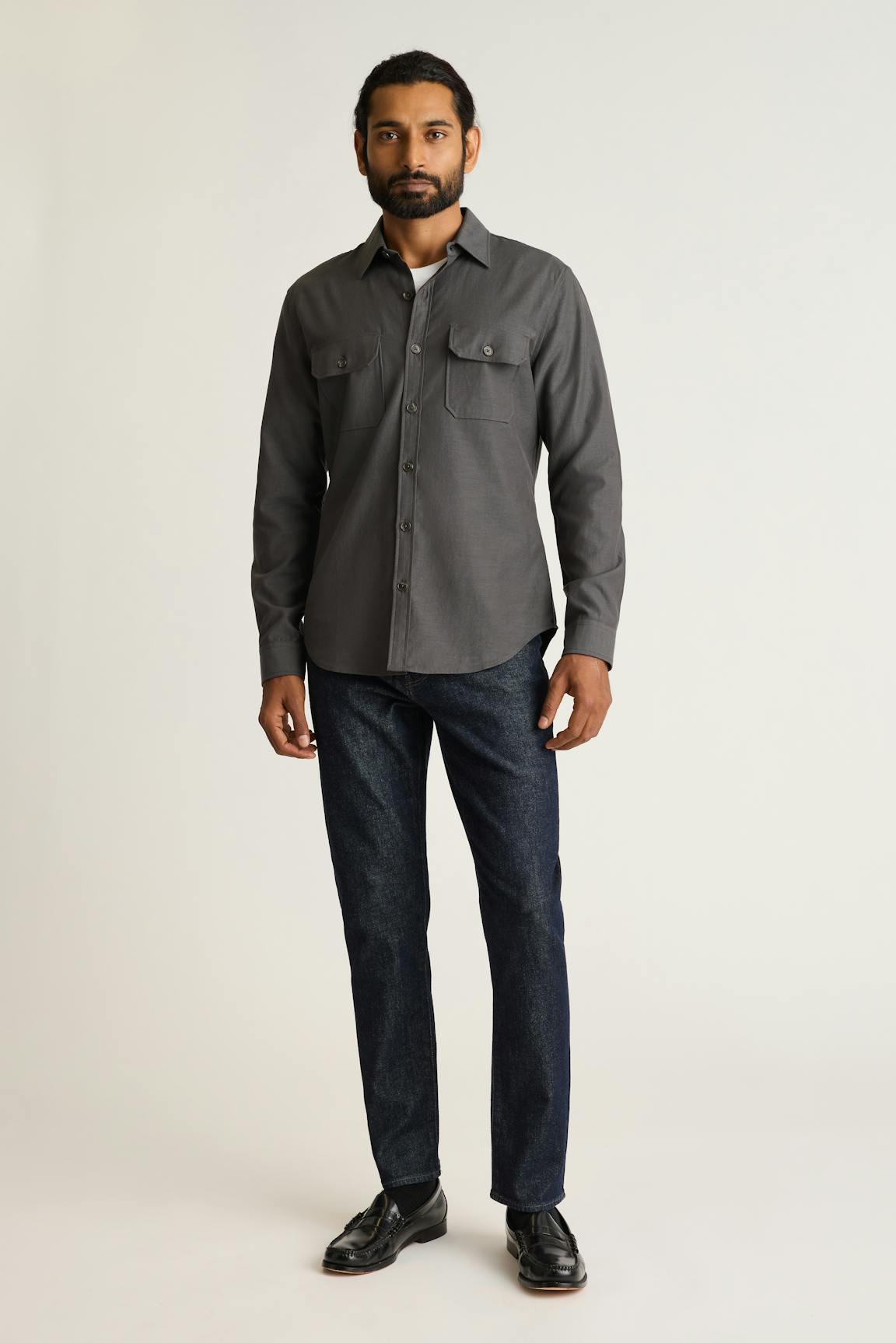 Garment-Dyed Utility Shirt Bonobos New