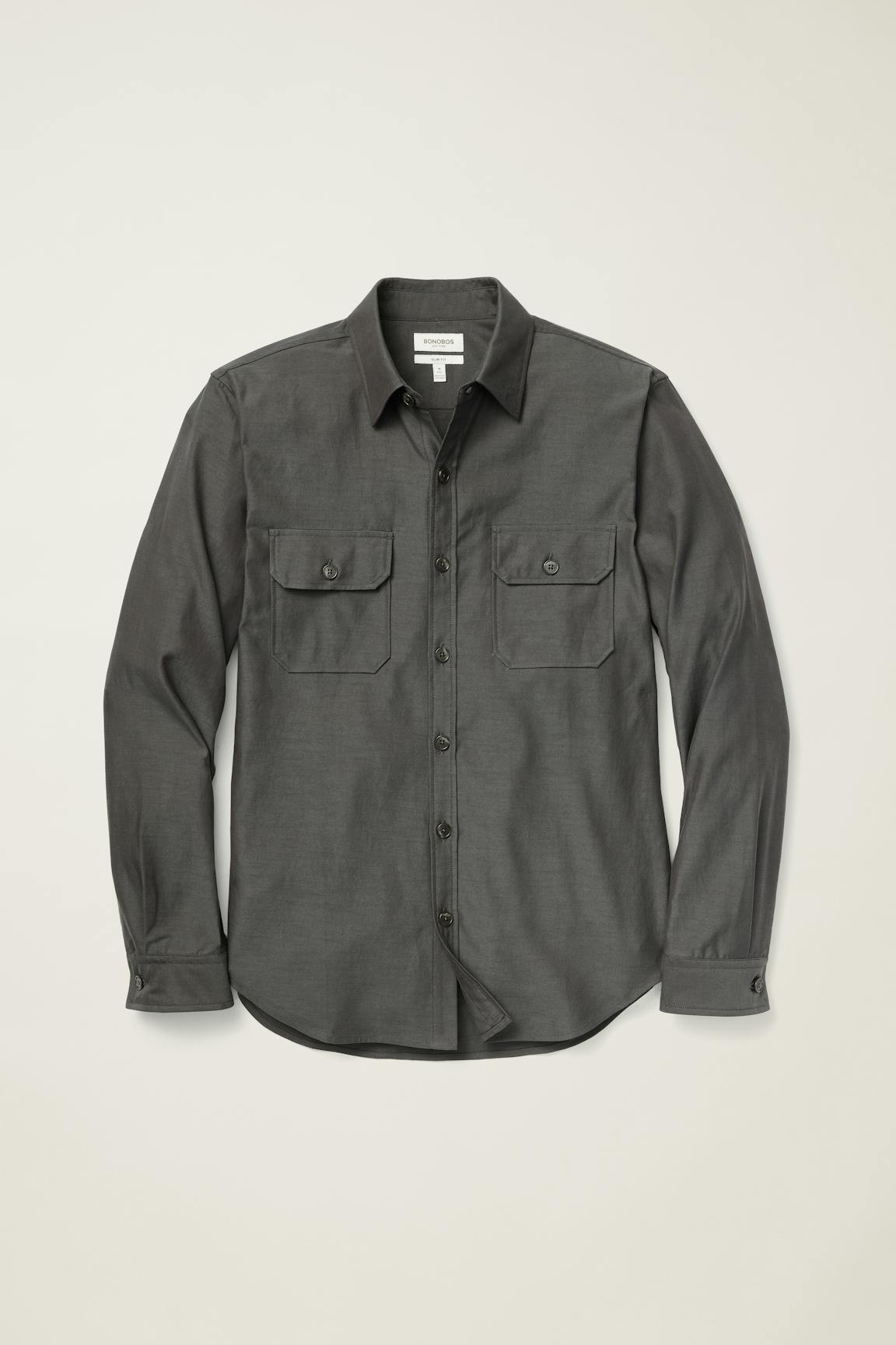 Garment-Dyed Utility Shirt Bonobos New