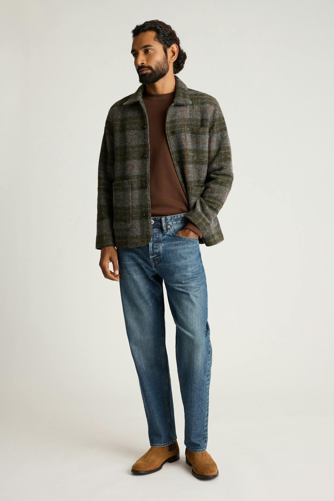 Italian Wool Chore Jacket Bonobos Popular
