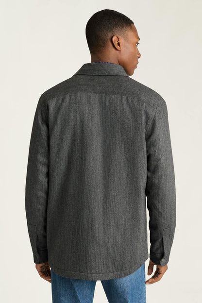 Italian Brushed Twill Shacket Bonobos Premium
