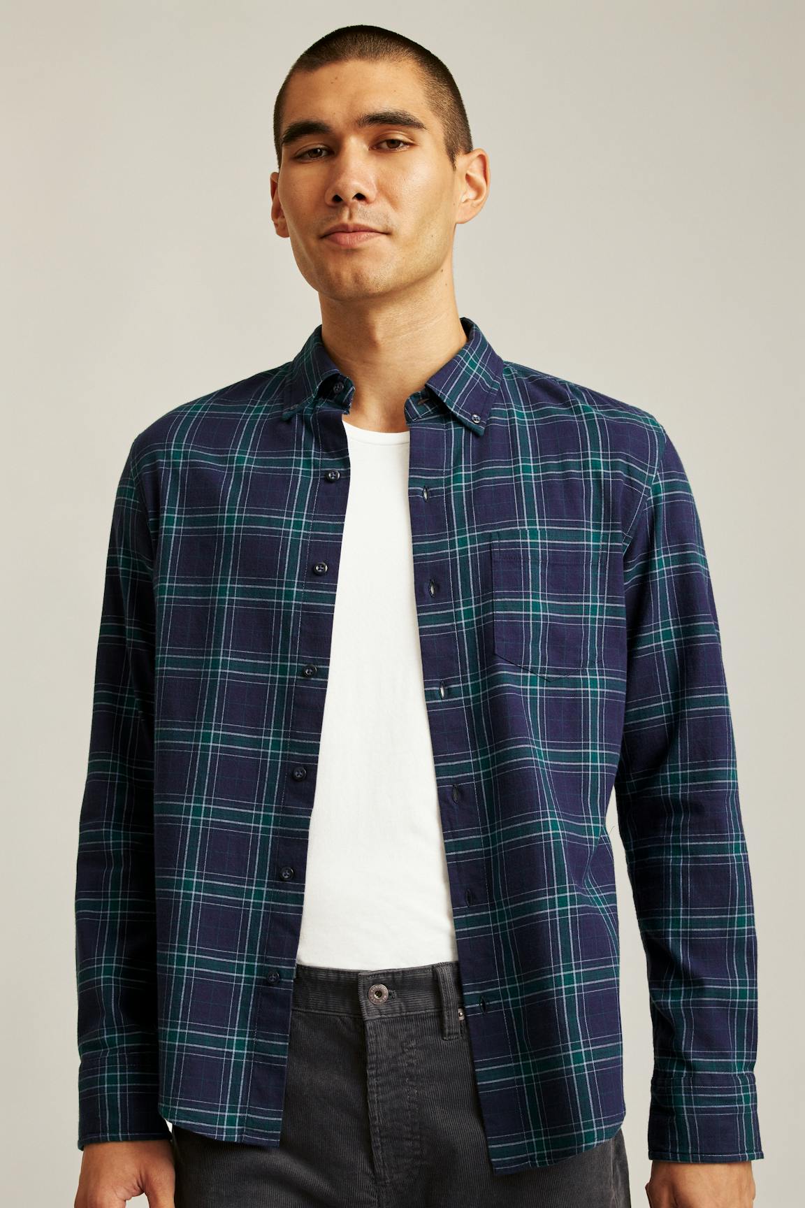 Everyday Lightweight Flannel Shirt Bonobos Featured