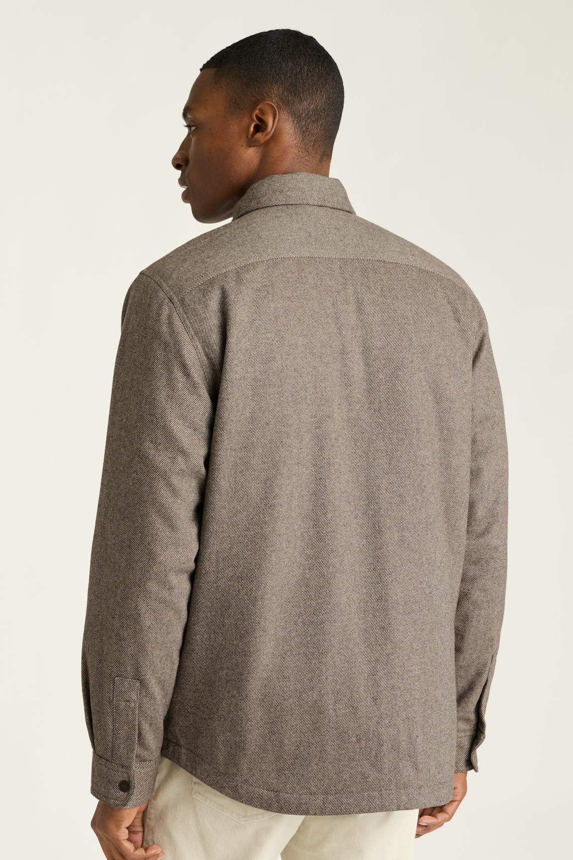 Italian Brushed Twill Shacket Bonobos Premium