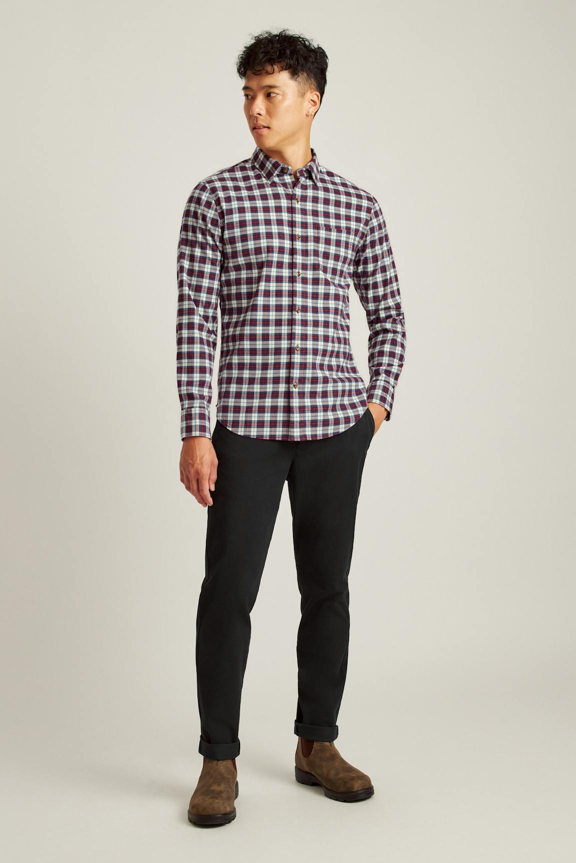 Everyday Lightweight Flannel Shirt Bonobos Popular