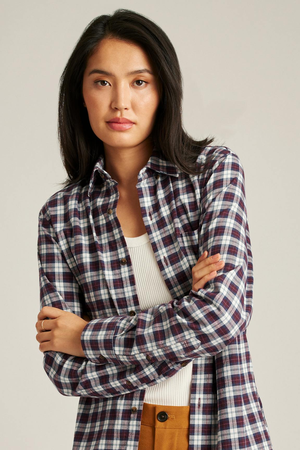 Everyday Lightweight Flannel Shirt Bonobos Popular