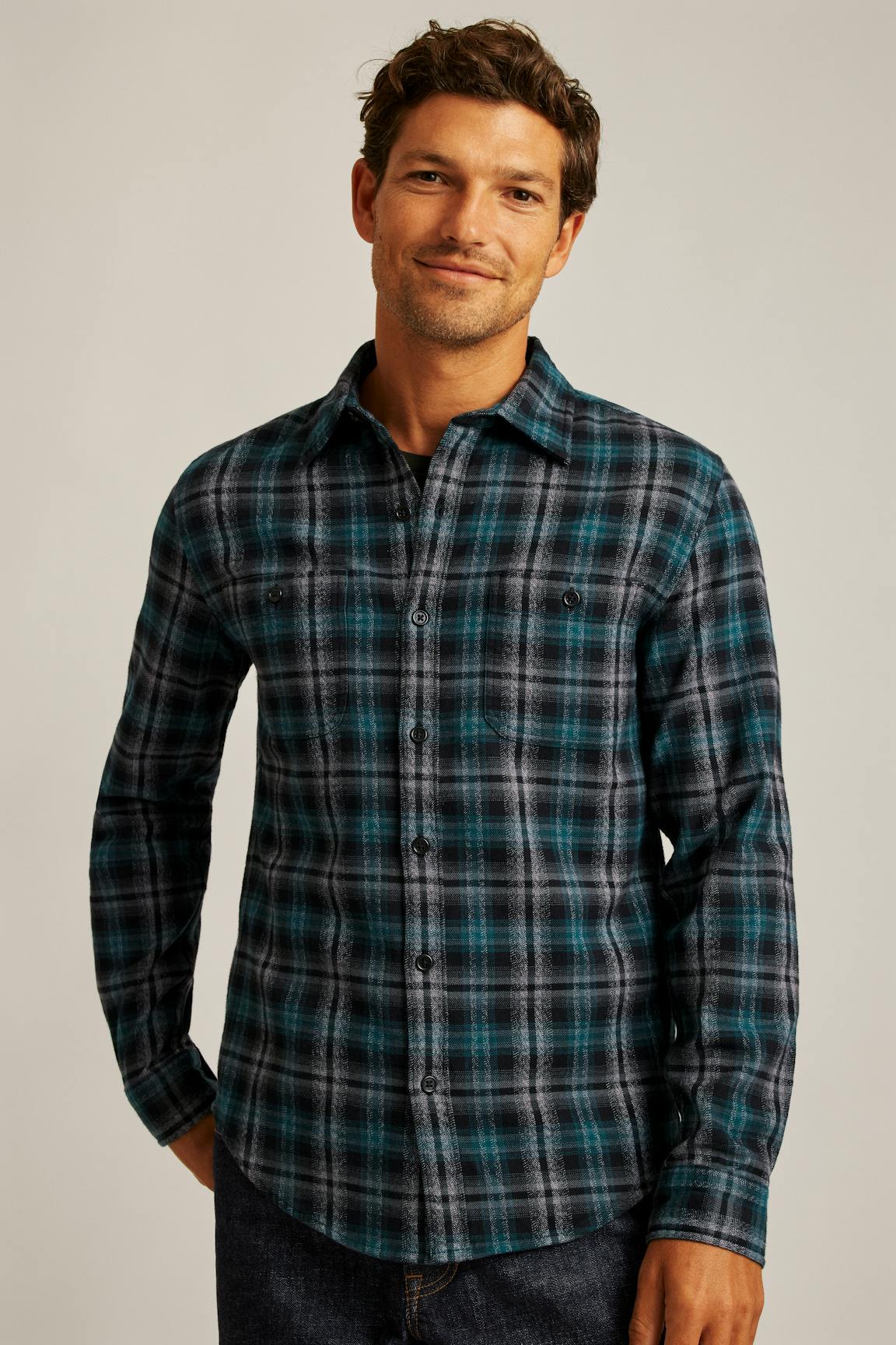 Fireside Flannel Shirt Bonobos Top Pick