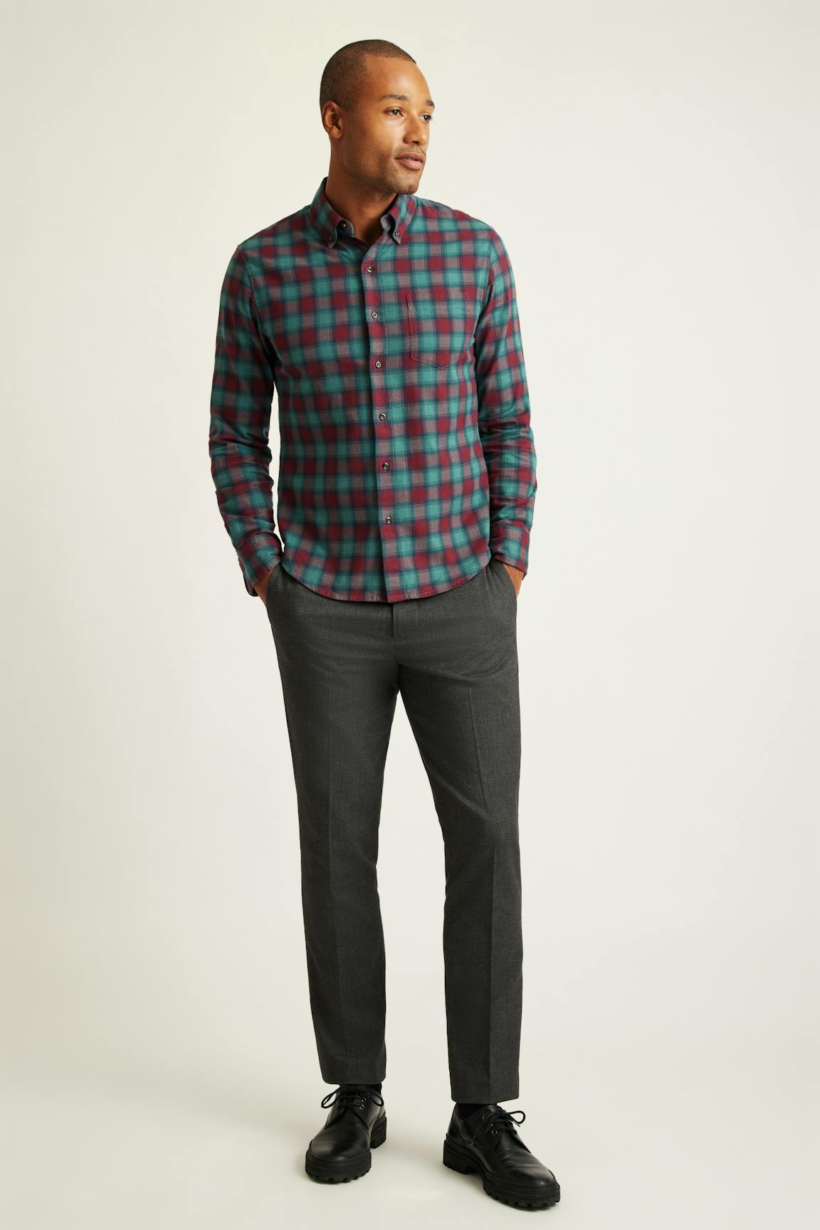 Everyday Lightweight Flannel Shirt Bonobos Featured
