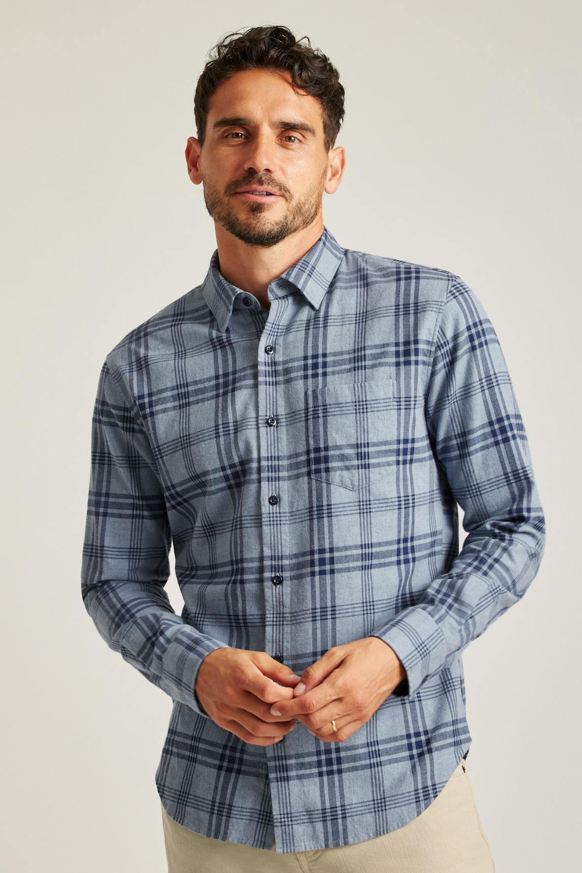 Everyday Lightweight Flannel Shirt Bonobos Trending