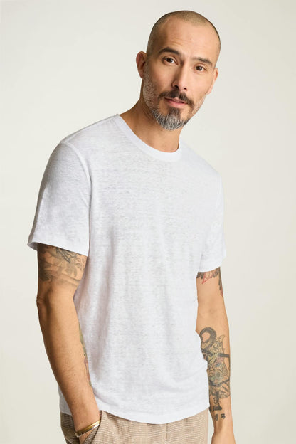 Linen Crew Neck Tee Bonobos Popular