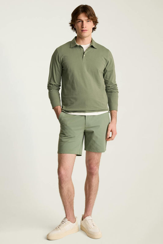 Organic Cotton Long Sleeve Polo Bonobos Premium