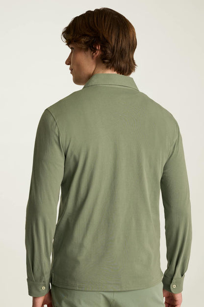 Organic Cotton Long Sleeve Polo Bonobos Premium
