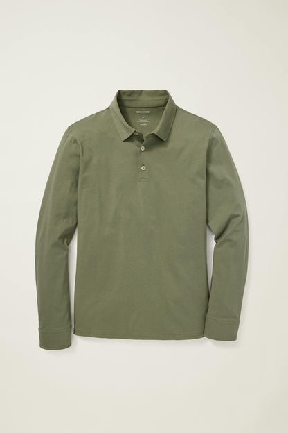 Organic Cotton Long Sleeve Polo Bonobos Premium