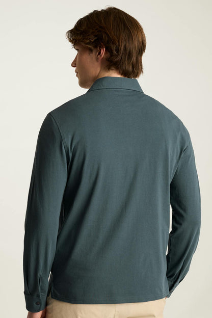 Organic Cotton Long Sleeve Polo Bonobos Trending